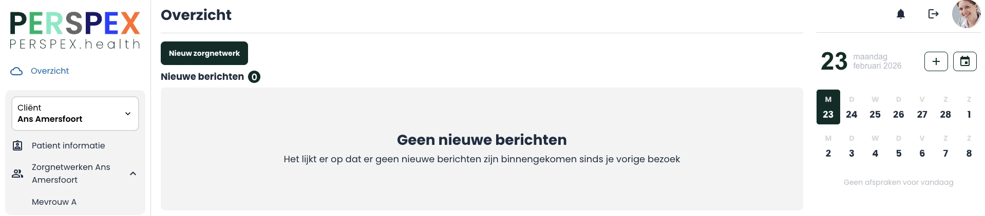 Perspex Health App Collab
